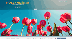 Desktop Screenshot of hollandhomes.com